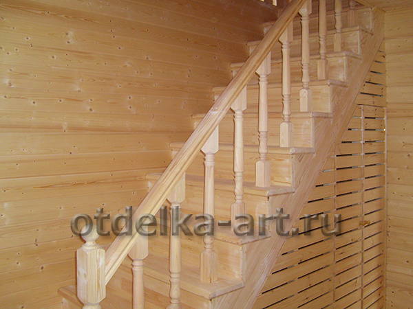 Цена Деревянной Лестницы Частном Доме Фото